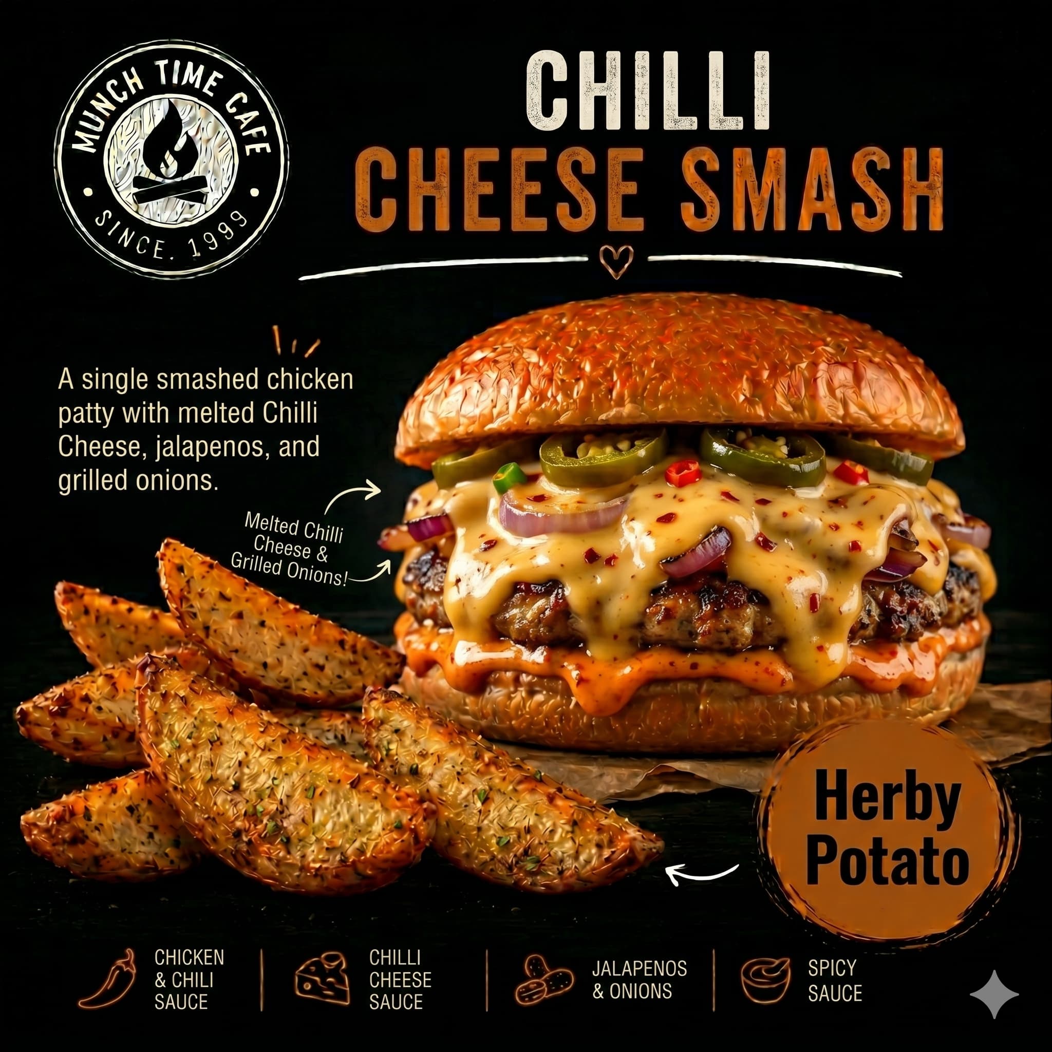 Chilli Cheese Smash