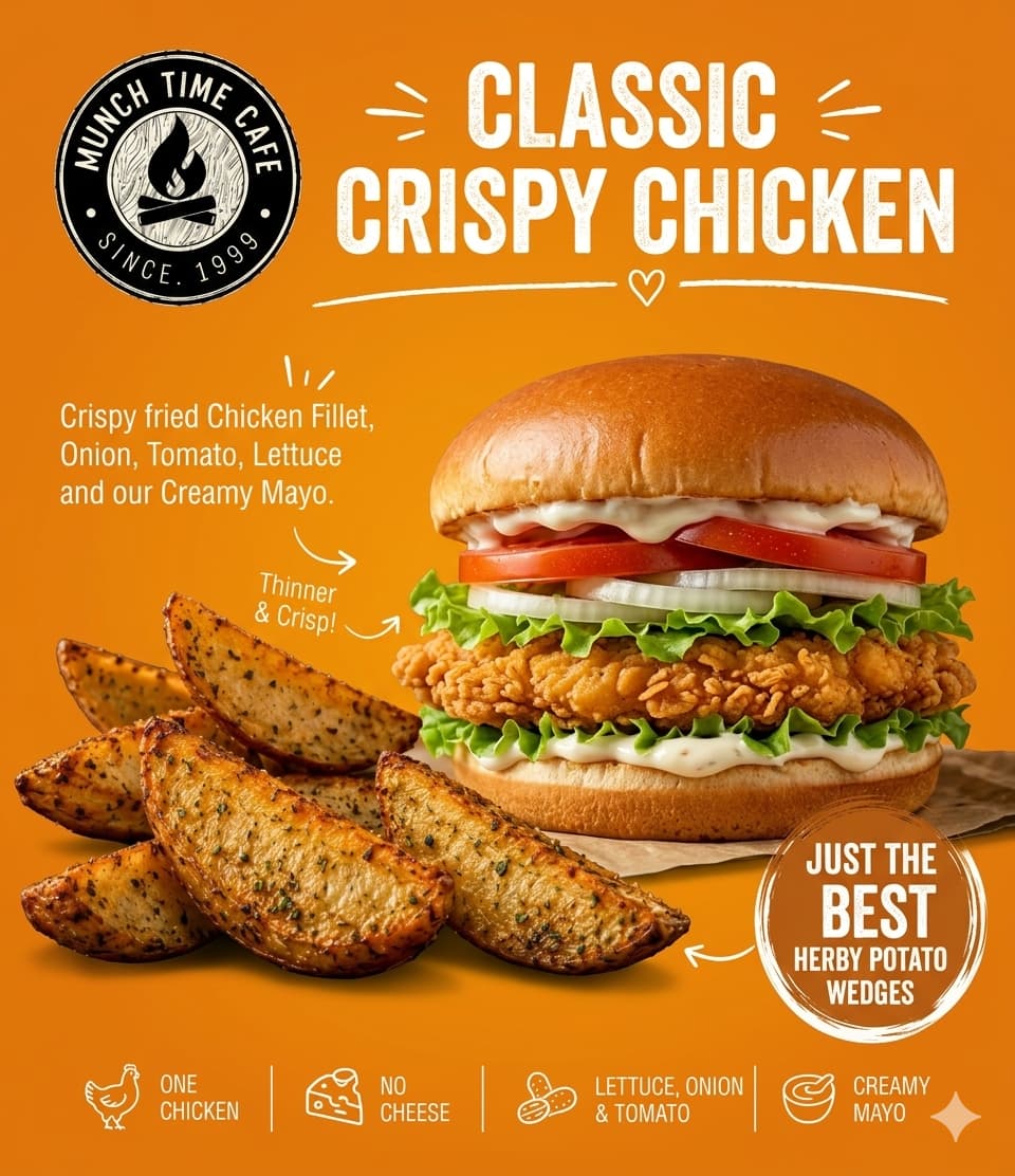 Classic Crispy Burger