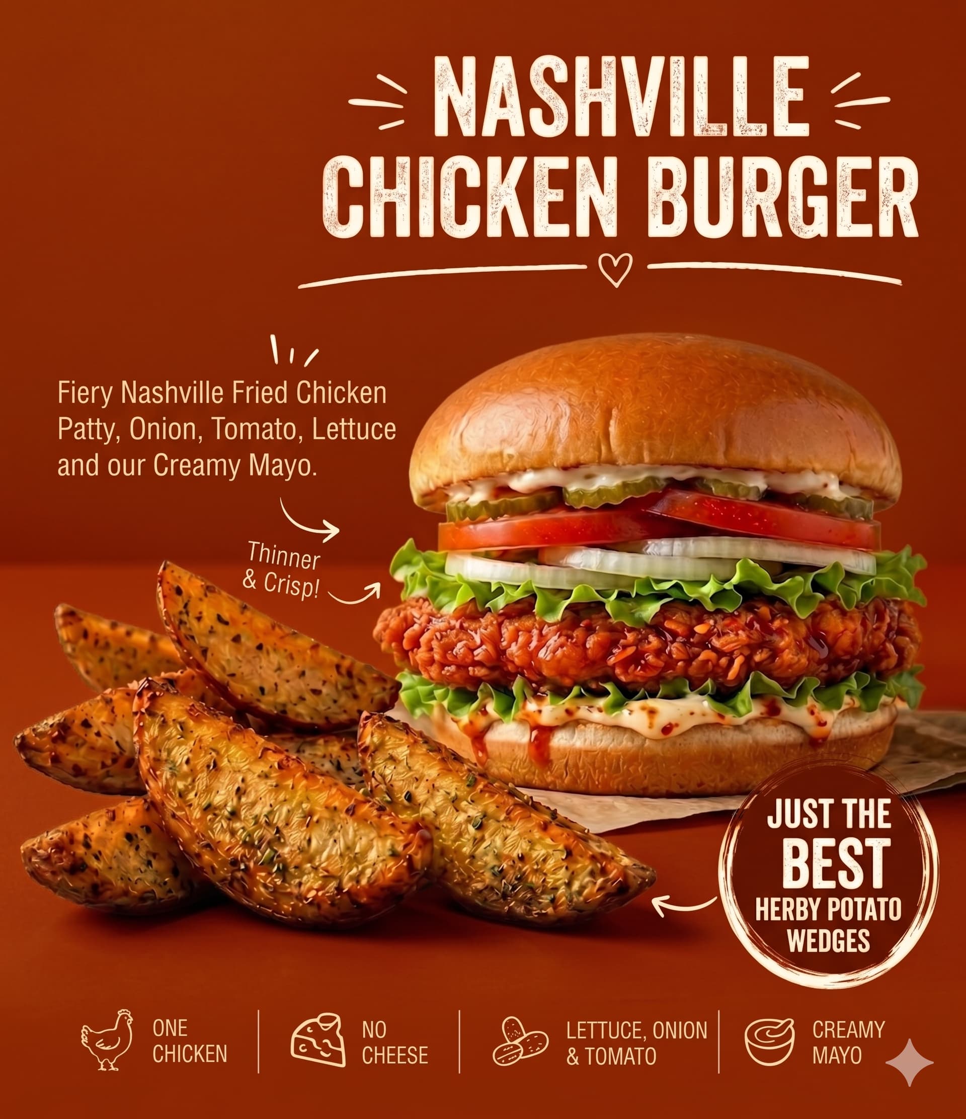 Nashville Chicken Burger
