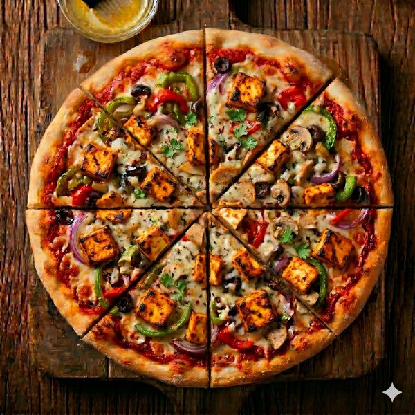 Paneer Tikka Pizza